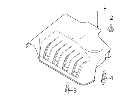 Engine Appearance Cover for 2019 Ford Explorer #0