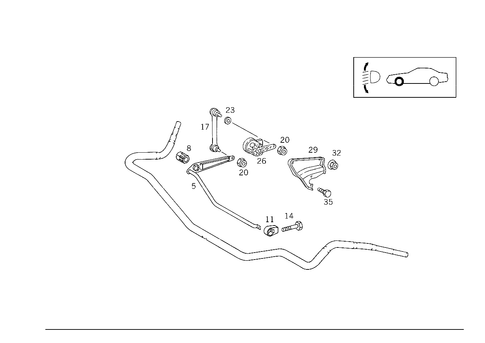 Regulation of Dynamic Headlamp Range Control, Front for 1993 Mercedes-Benz 500SL #0