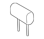 864001FB0B - Body: Headrest for Nissan: Cube Image