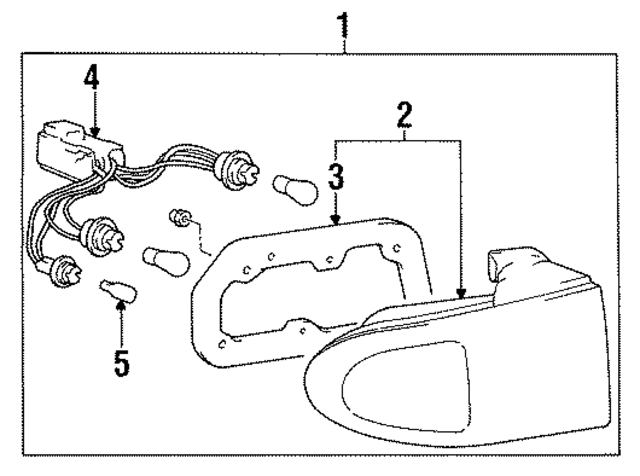 9240234050 - : Tail Light Assembly for Hyundai Image
