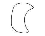 6506121AA - Cooling System: Oil Cooler Tube Clip for Mopar Image