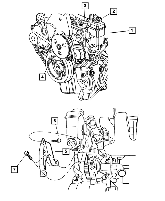 5272780AH - Steering: Power Steering Pump for Mopar Image image
