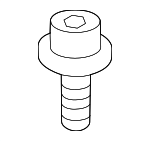 N90915802 - Steering: Heat Shield Bolt for Volkswagen: Arteon, Atlas, Atlas Cross Sport, CC, Golf R, GTI, Jetta, Passat, Taos, Tiguan, Tiguan Limited Image