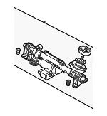 1K1423055M - Steering: Gear Assembly for Volkswagen Image