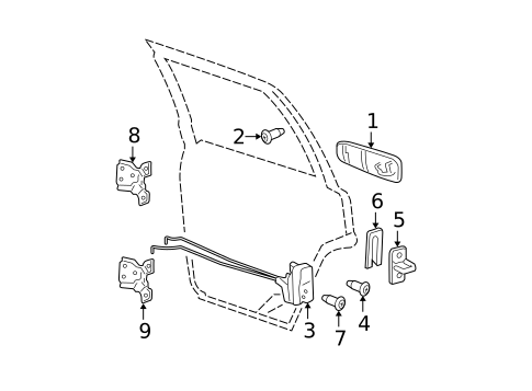 Rear Door for 2007 Jeep Grand Cherokee #0