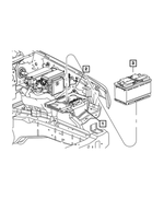 6508659AA - Electrical: Hex Head Screw And Washer for Mopar Image