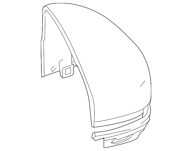 For Honda Fit 2015-2017: Right Passenger Side View Mirror Assembly - Starlight Silver