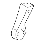 81757S9VA01ZB - Body: Recline Cover for Honda: Pilot Image