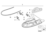 63218381251 - : Tail Light Left for BMW Image