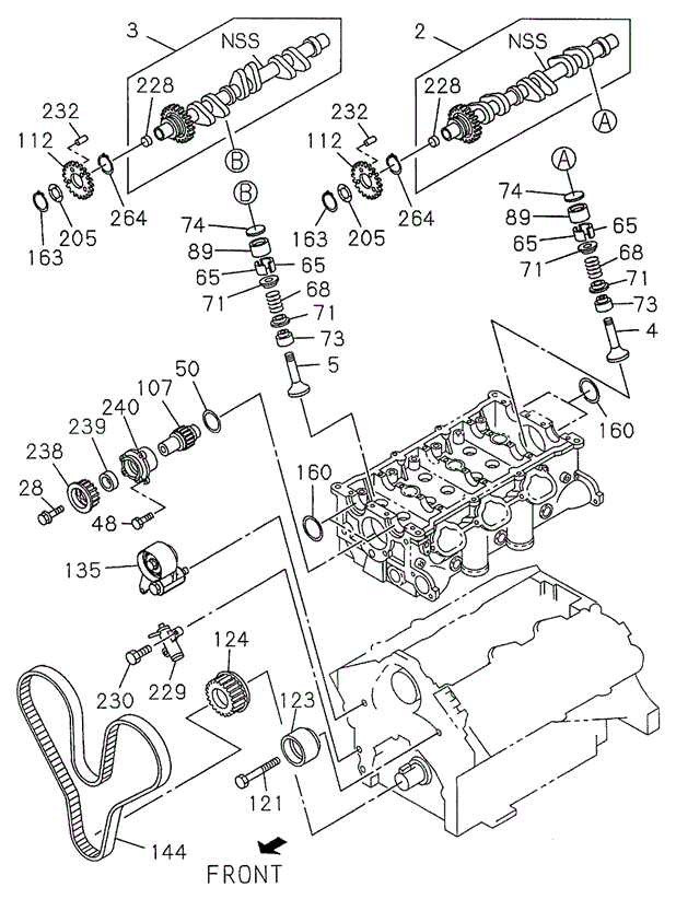 Camshaft - Valve for 1998 Acura SLX #0
