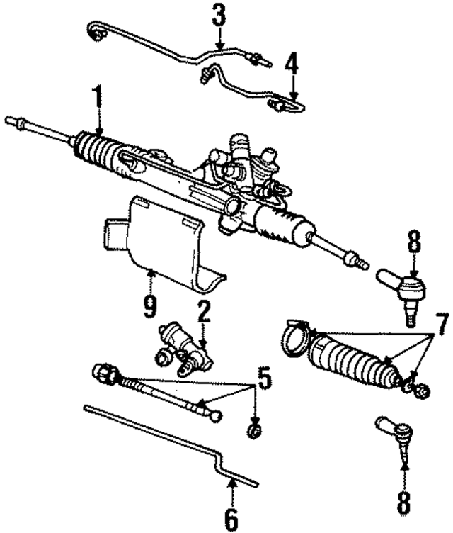 STG50RM - : Remanufactured Gear Assembly Steering for Ford Image