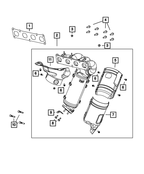 Manifolds and Vacuum Fittings for 2018 Jeep Compass #1