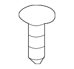 99907338902 - Body: Spare Cover Screw for Porsche: Panamera Image