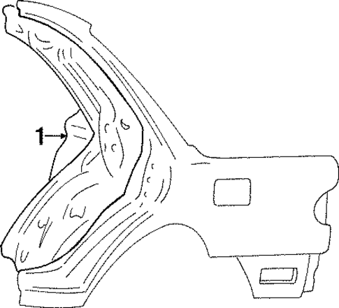 Inner Structure for 1997 Hyundai Sonata #0