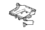 834233S5A11ZA - Body: Compartment for Acura Image