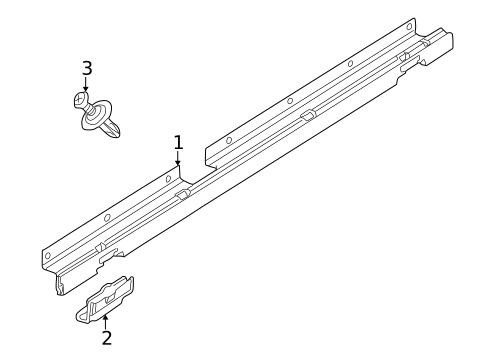 Exterior Trim - Pillars for 2005 Land Rover Freelander #0