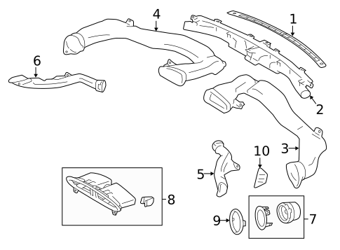 Ducts for 2017 Subaru BRZ #0