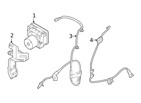 ABS Components for 2018 Hyundai Accent #0
