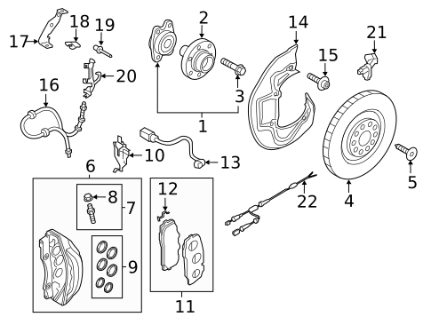Brake Components for 2020 Audi S6 #0