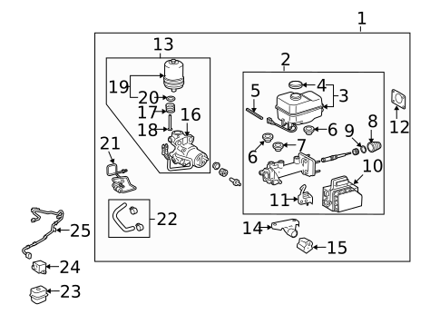 Hydraulic System for 2015 Toyota 4Runner #0