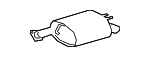 17440F0121 - Exhaust: Muffler for Toyota: Avalon Image