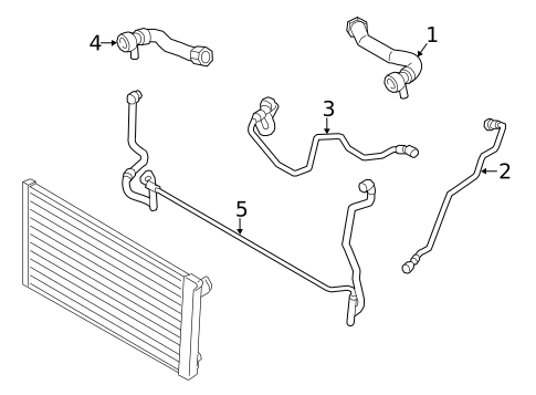 Hoses & Pipes for 2016 BMW 535d #0