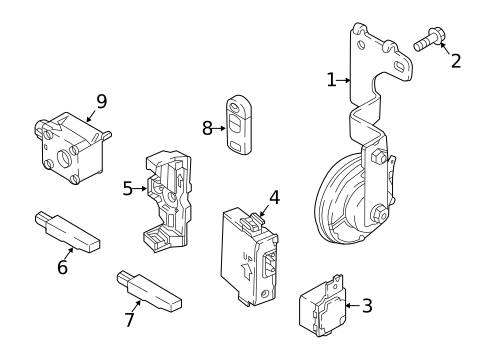 Keyless Entry Components for 2014 Mazda CX-5 #2