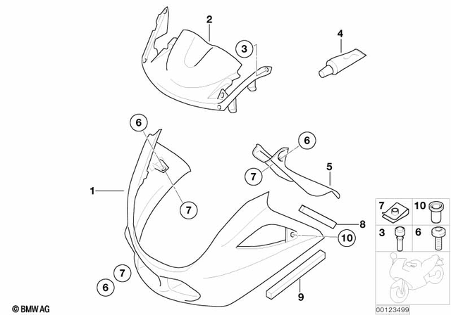 46637658865 - : Gasket                    for BMW-Motorrad Image