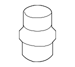 12671708 - Engine: Oil Filter Connector for Cadillac: XT5, XT6 | Chevrolet: Blazer Image