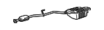 2024902621 - Exhaust: Rear Pipe for Mercedes-Benz Image