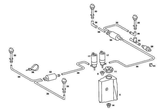 1078600147 - : Nozzle for Mercedes-Benz Image