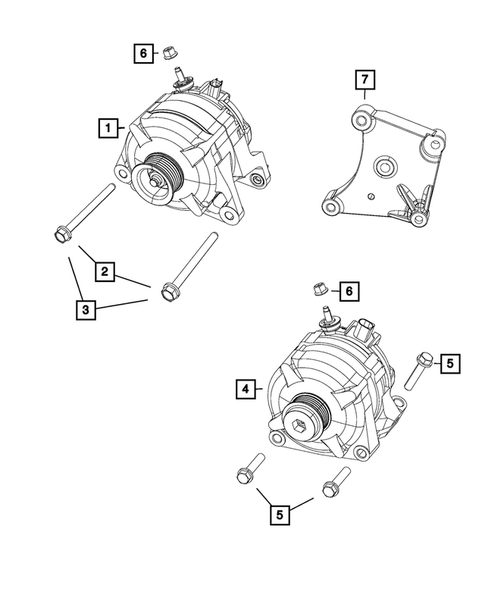 Generators / Alternators for 2016 Ram 3500 #6