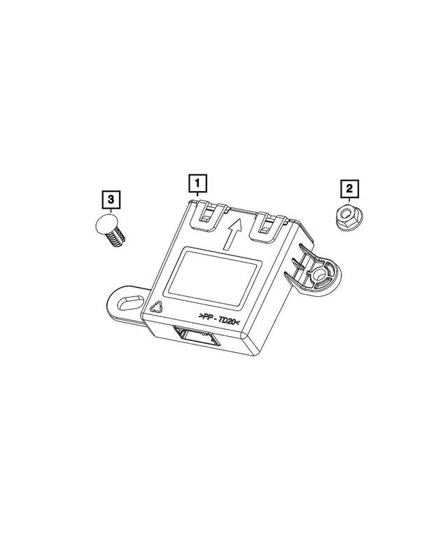 68600084AE - Electrical: Park Assist Module for Mopar Image image