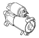 C2C37198 - : Starter for Jaguar: S-Type Image