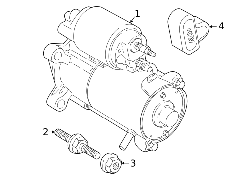 Starter for 2007 Jaguar S-Type #0