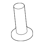 6508302AA - : Handle, Outside Screw for Chrysler: 200, Sebring | Dodge: Dart, Journey Image