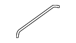 99750444101GRV - Body: Strut Rod for Porsche: 911, Boxster, Cayman Image