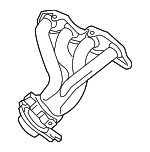 18100PND010 - : Exhaust Manifold for Honda: Civic Image
