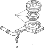 E8BZ9600C - : Air Cleaner Assembly for Ford Image