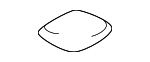 5155315D40 - Body: Grille Cushion for Suzuki Image