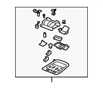 25862675 - : Dome Lamp Assembly for Cadillac: CTS Image