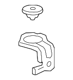 17119F0010 - Engine: Air Cleaner Assembly Lower Bracket for Toyota Image image
