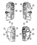 4589410AG - Doors, Door Mirrors and Related Parts: Front Door Latch for Dodge: Caliber | Jeep: Compass, Patriot Image