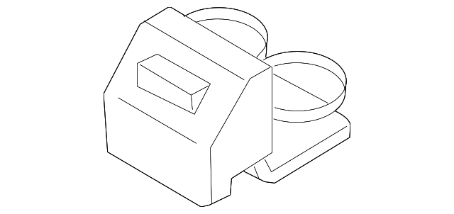 2005-2009 Subaru Rear Cup-Holder 66150AG01CJC | Subaru Parts Store