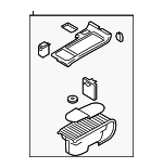 66150AG02AJC - Body: Front Cup-holder for Subaru: Legacy, Outback Image