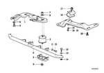 24701138435 - Automatic Transmission: Rubber Mounting for BMW Image