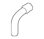 8K0145921C - Belts &amp; Cooling: Radiator Coolant Hose for Audi Image