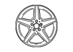2044014002 - Suspension: Wheel, Alloy for Mercedes-Benz Image
