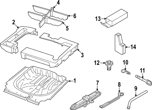 Jack & Components for 2023 Volkswagen Golf R #0