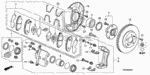 6455SDAA01 - Chassis: SHIM SET, FR. for Honda Image